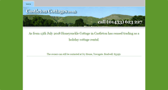 Desktop Screenshot of castletoncottages.co.uk