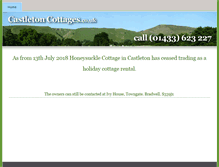 Tablet Screenshot of castletoncottages.co.uk